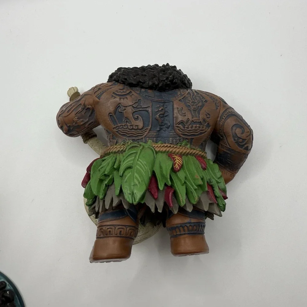 Disney Moana Action Figures Lot of 4- Maui Pua Heihei Te Fiti Lava Monster Te Ka